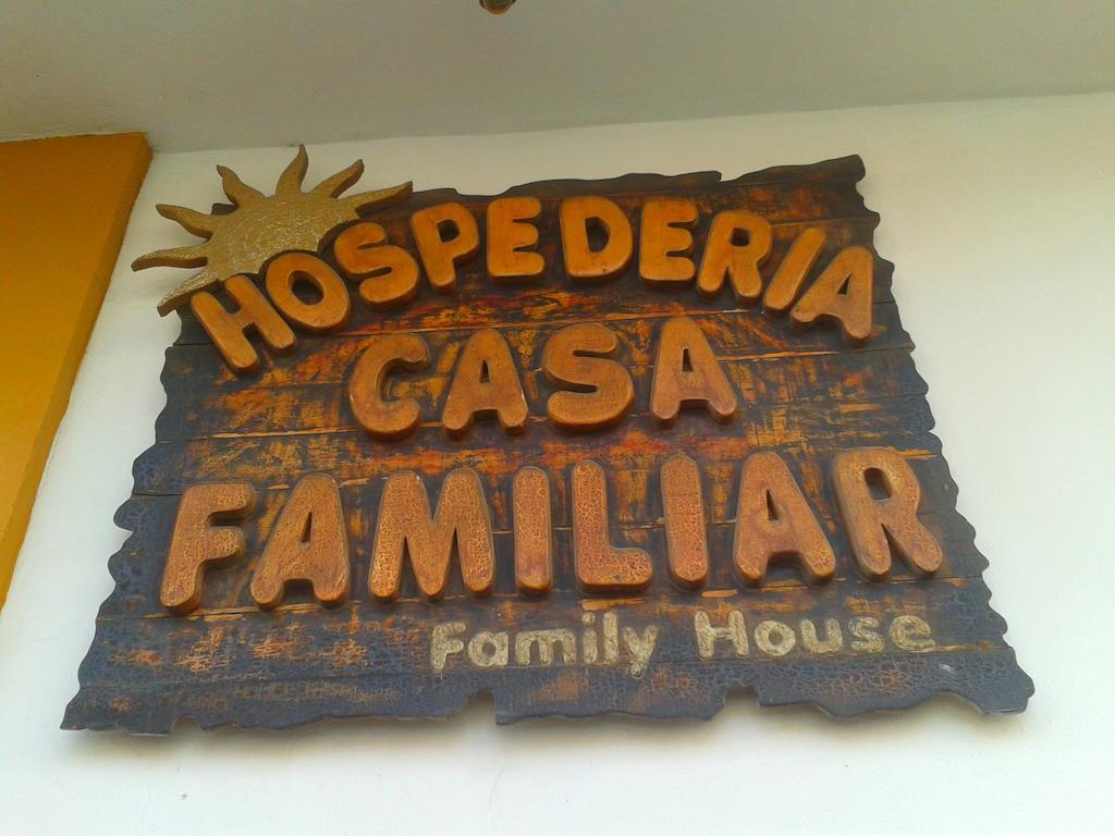 Отель Hospederia Casa Familiar Санта-Марта Экстерьер фото